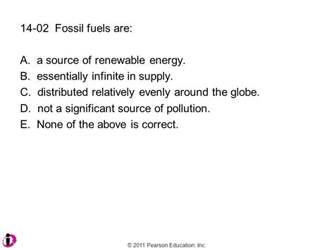 Pearson Education Inc Fossil Fuel Answer Key PDF