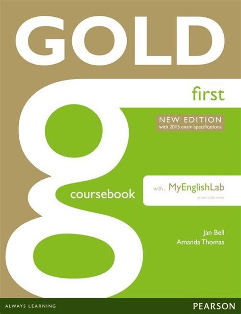 Pearson Gold First Coursebook With Key Ebook Epub