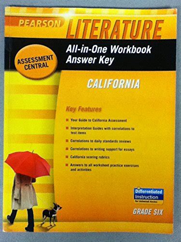 Pearson Literature Workbook Answer Key PDF