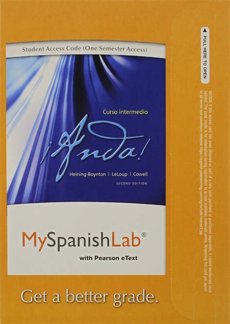 Pearson Myspanishlab Answer Kindle Editon