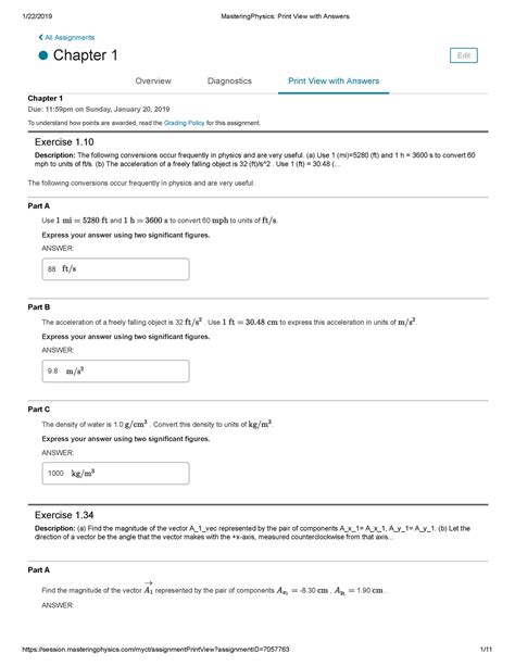 Pearson Physics Practice Problems Solutions Doc