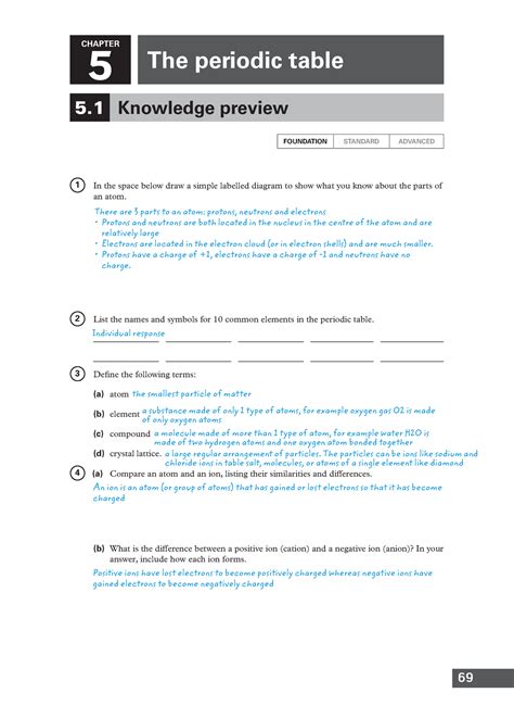 Pearson Science Year 10 Activity Answers Doc