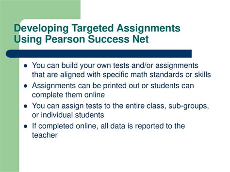 Pearson Success Net Test Answers Reader