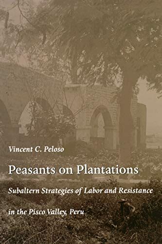 Peasants on Plantations Subaltern Strategies of Labor and Resistance in the Pisco Valley Reader