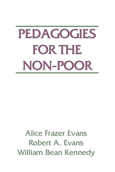 Pedagogies for the Non-Poor Doc