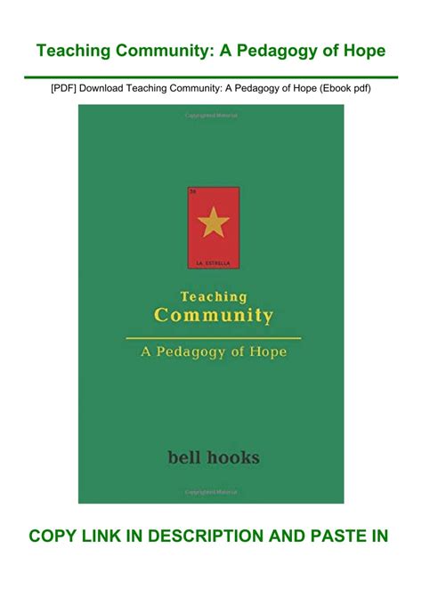 Pedagogy of Hope Ebook Doc