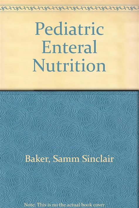 Pediatric Enteral Nutrition Epub