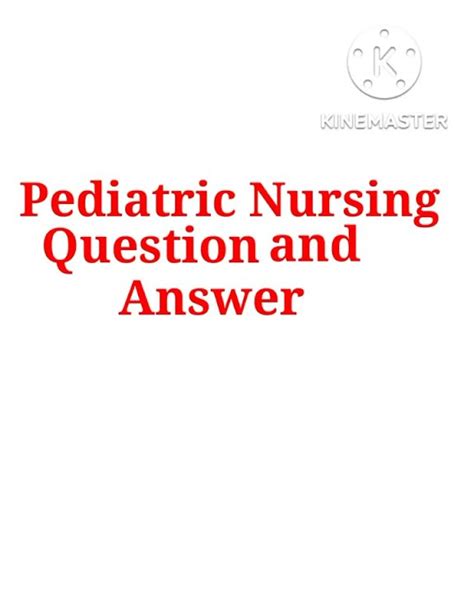 Pediatric Question And Answer Epub