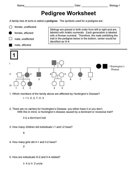 Pedigree Practice Word Problems With Answers Kindle Editon