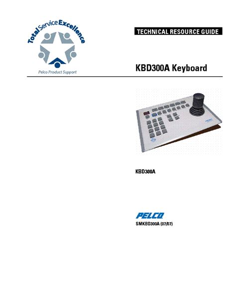 Pelco Kbd300a Installation Manual PDF Kindle Editon