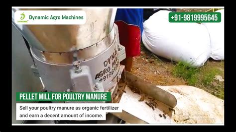 Pelletizer for Chicken Manure: Turning Waste into Value