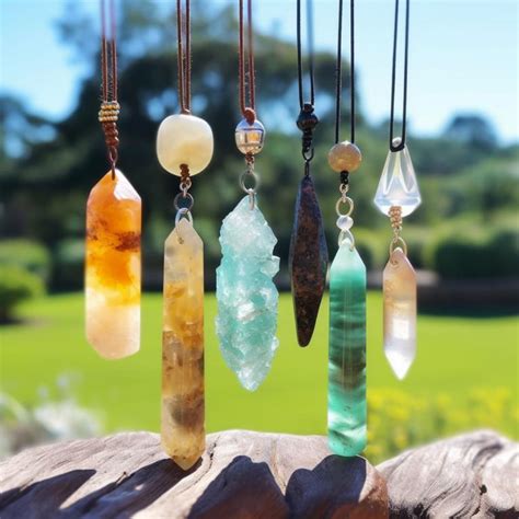 Pendants with Crystals: Embracing the Power of Gemstones