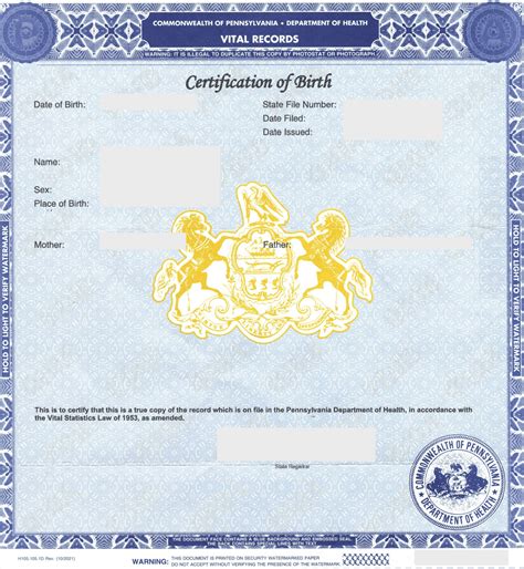 Pennsylvania Birth Certificate Replacement: Get a Certified Copy Fast!