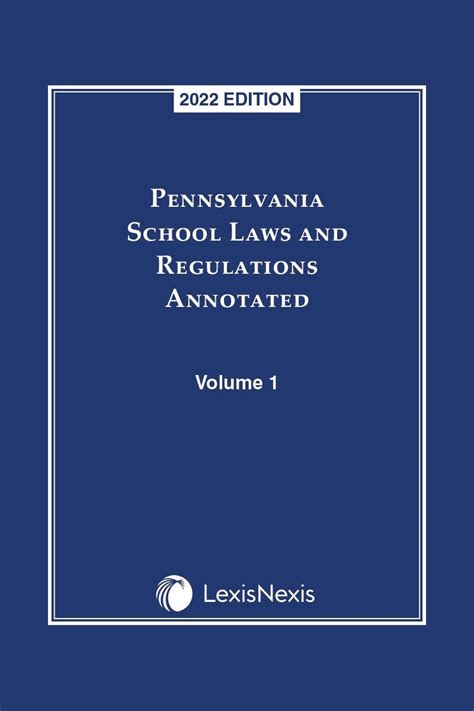 Pennsylvania School Laws and Rules Annotated 2006-2007 Epub