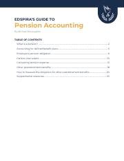 Pension Accounting: A Comprehensive Guide for Businesses