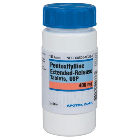 Pentoxifylline ER 400 mg: The Ultimate Guide