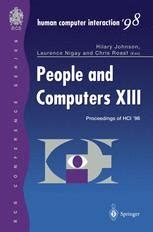 People and Computers XIII Epub