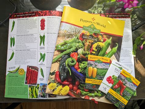 Pepper Seed Catalogs