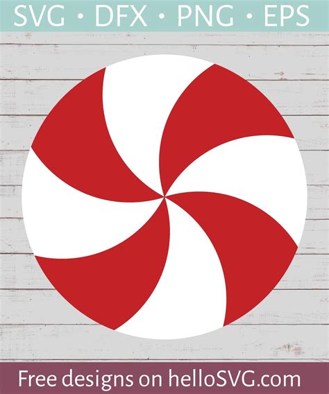 Peppermint Candy Template