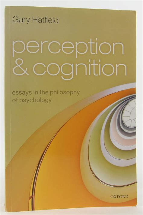 Perception and Cognition: Essays in the Philosophy of Psychology PDF