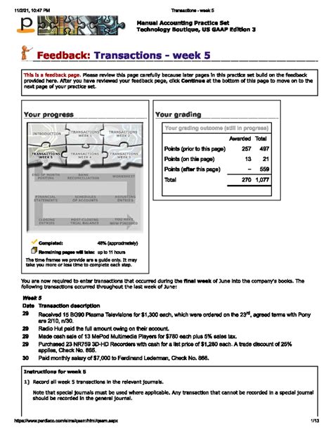 Perdisco Accounting Answer Epub