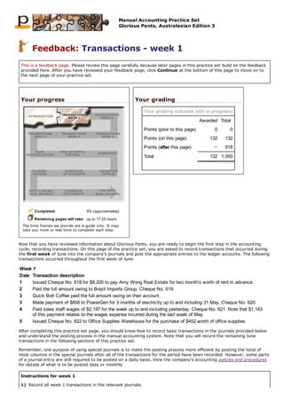 Perdisco Practice Set Solutions Week 9 Epub