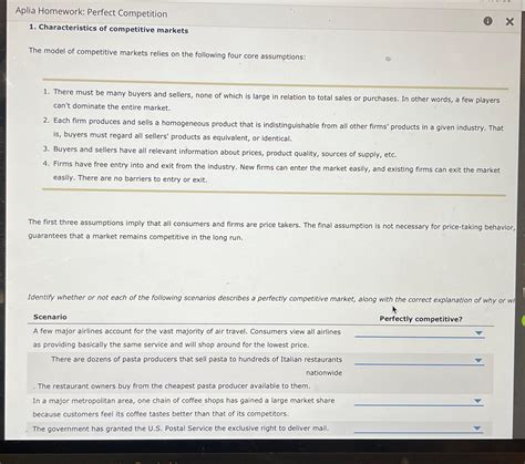 Perfect Competition Aplia Answers Epub