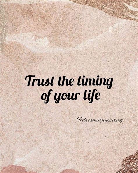 Perfect Your Timing: