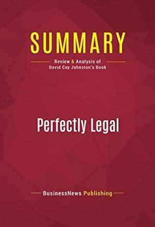 Perfectly Legal Ebook Doc