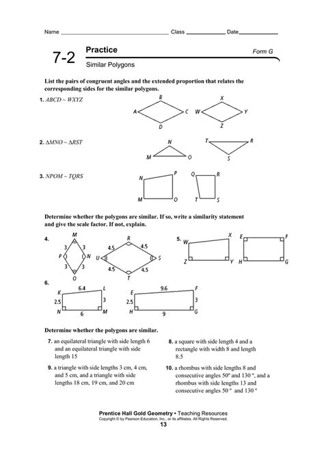 Performance Tasks Continued Answers Prentice Hall Geometry Reader