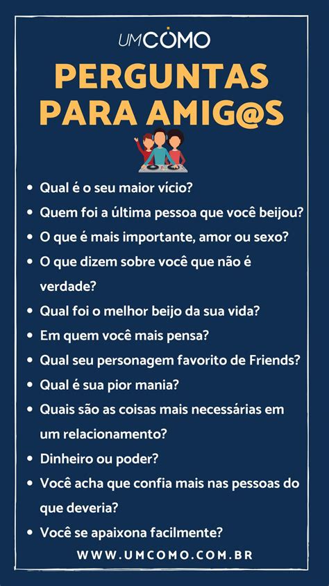 Perguntas e Respostas sobre Amigos: Um Guia Completo