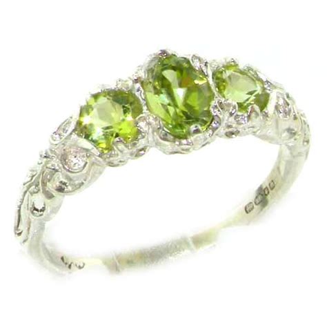 Peridot Ring in Silver: A History of Beauty