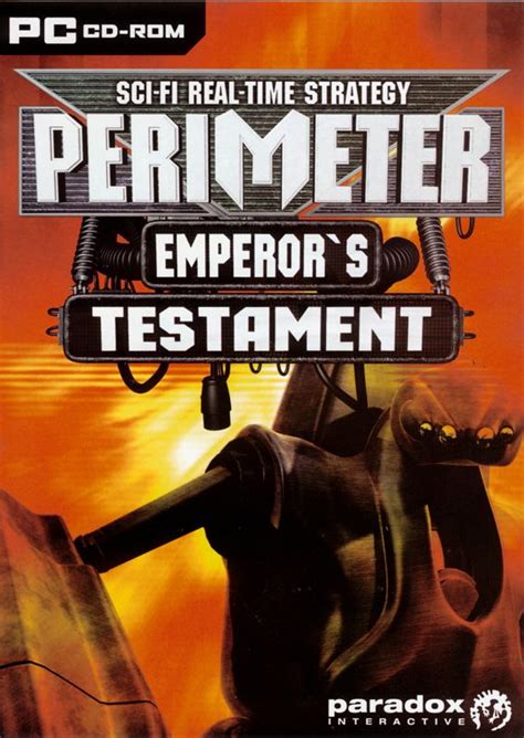 Perimeter Emperor's Testament CD-ROM: Unveiling the Historical Enigma