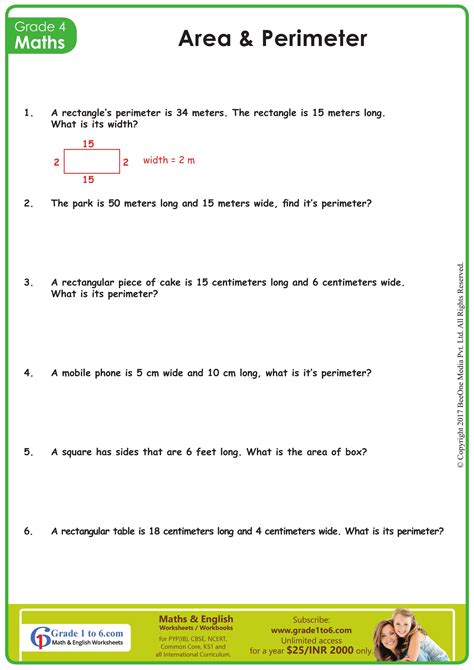 Perimeter Word Questions Answers Reader