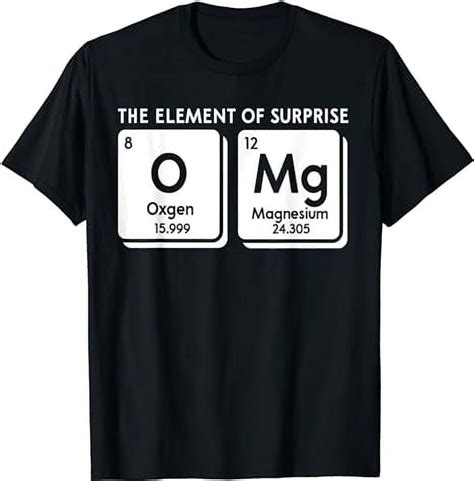 Periodic Element Shirts: A Symbiotic Fusion of Science and Fashion