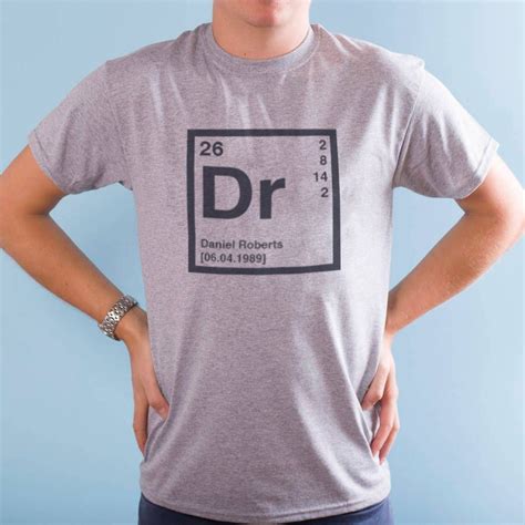 Periodic Element Shirts: A Unique Way to Express Your Love for Science