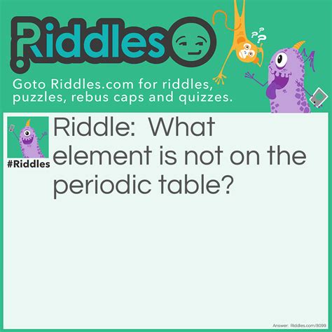 Periodic Table Riddles Answer Epub