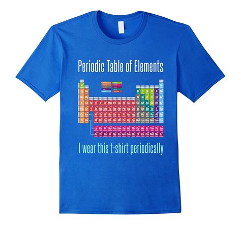 Periodic Table of Elements Shirt: Elevate Your Style with Elemental Knowledge