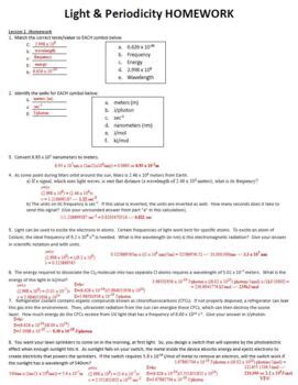 Periodicity Ap Chemistry Answers Kindle Editon