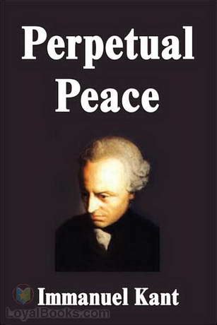 Perpetual Peace A Philosophical Essay Doc