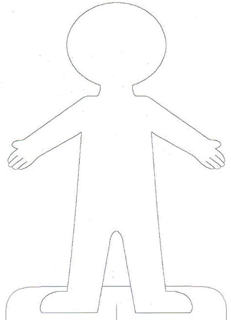 Person Template Drawing