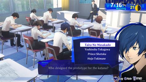 Persona 3 Exam Answers PDF