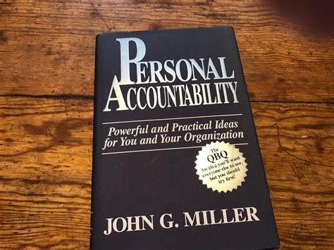 Personal Accountability Powerful and Practical Ideas for You and Your Organization PDF