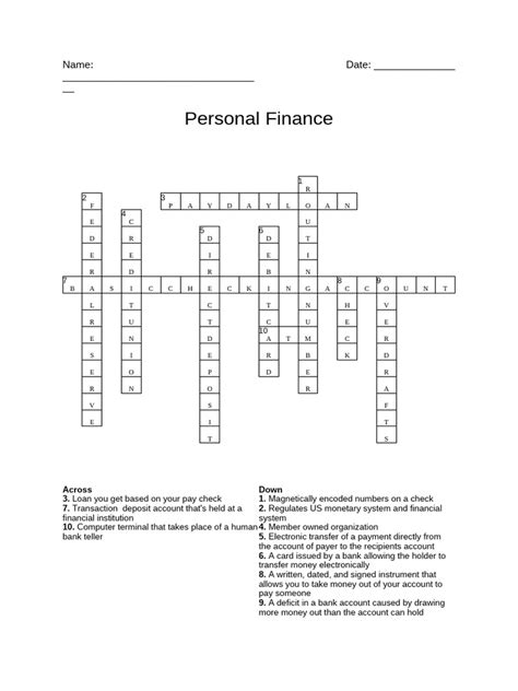 Personal Finance Answer Key The Learning Odyssey Epub