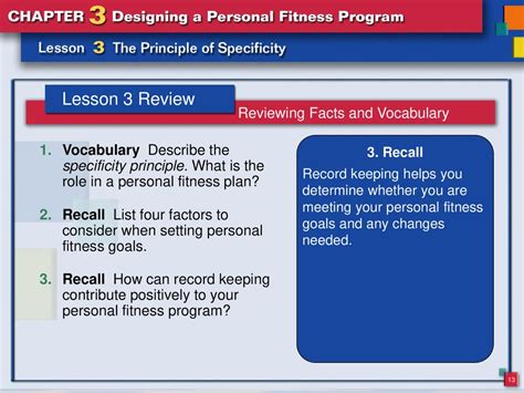 Personal Fitness For You Chapter Review Answers Reader