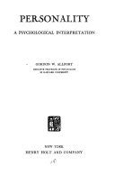 Personality, a Psychological Interpretation Ebook Doc