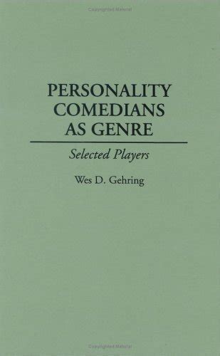 Personality Comedians as Genre 1st Edition Kindle Editon