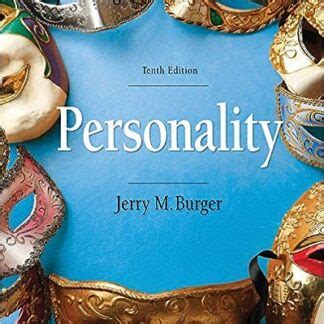 Personality Jerry M Burger Kindle Editon