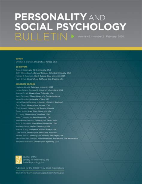 Personality and Social Psychology Bulletin