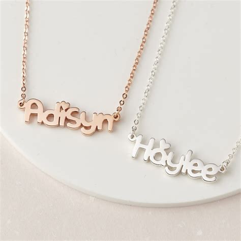 Personalize Your Style with a Girls Name Necklace
